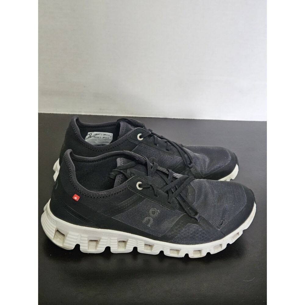 Size 7.5 - ON Cloud X 3 AD Black White W